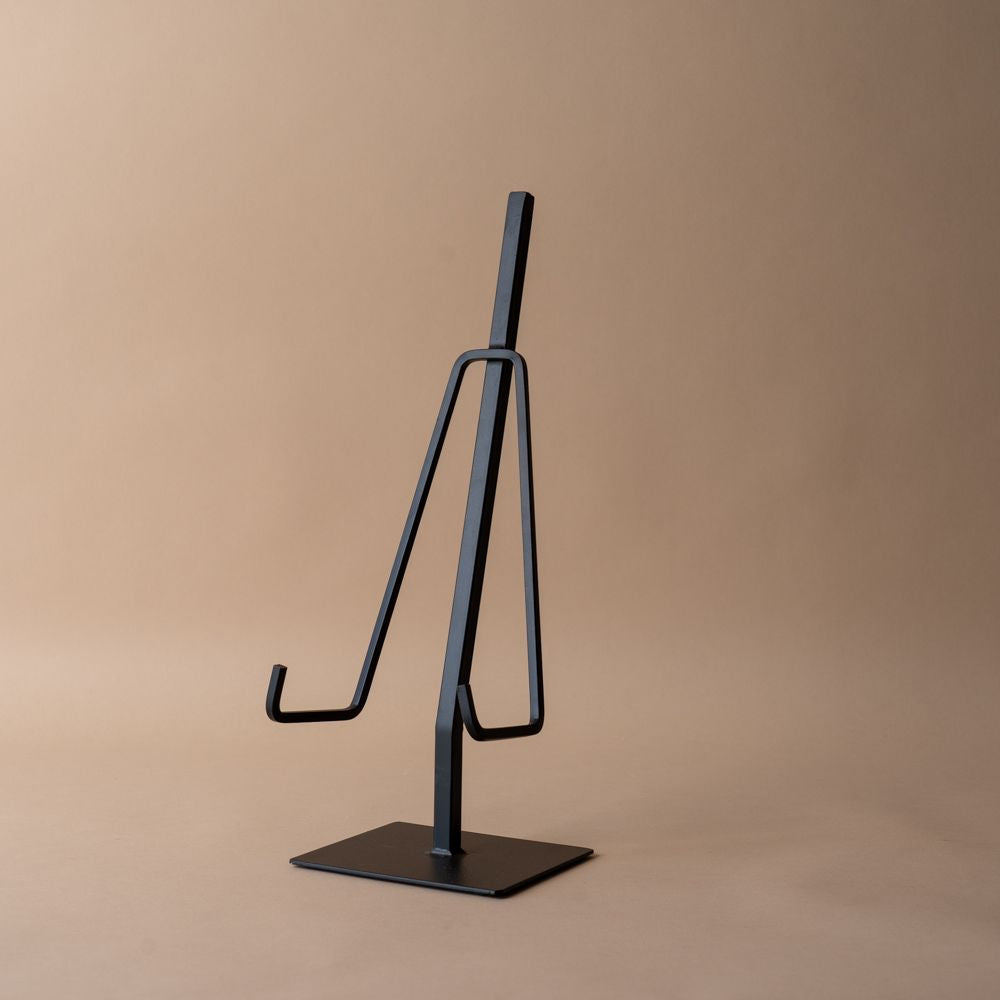 Double Arm Black Iron Easel - Rug & Weave