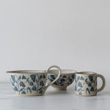 Stoneware Posy Gravy Boat mug DANICA (Faire)