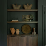 Giorgio Crystal Mini Lamp (Natural Brass with Green Scalloped Shade) Mini Lamps Regina Andrew