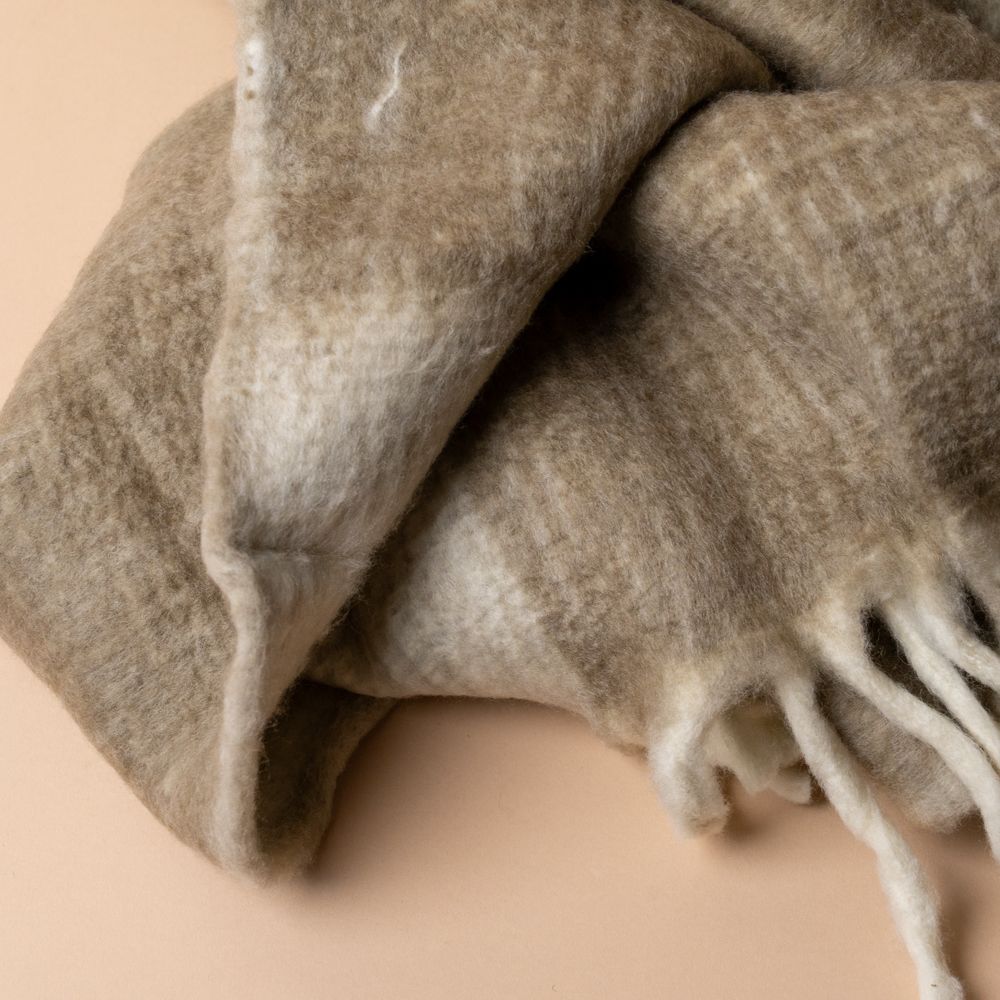 Jacquard Check Throw Blanket blanket Indaba