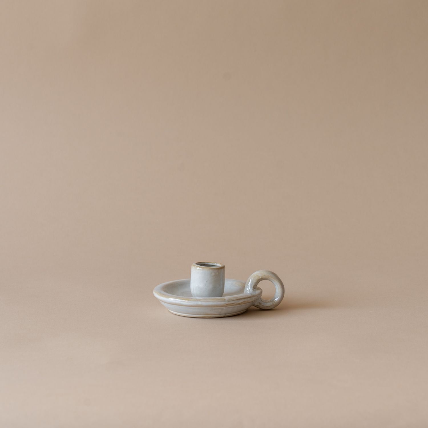 Ceramic Candle Holder with Handle candle holder Indaba