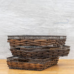Antique Wood Basket 1-VINTAGE - basket Golden Oldies