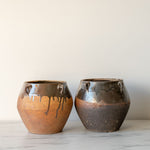 Vintage Freddie Partial Glaze Pot 0-VINTAGE-pot Hauer Market