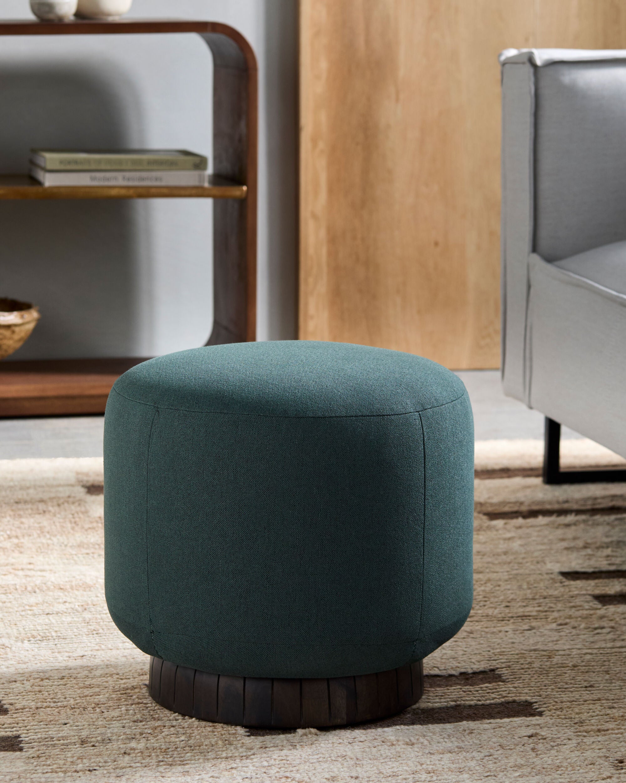 Jayde Ottoman FURNITURE - ottoman Surya