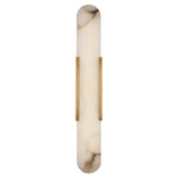 Melange 28" Elongated Sconce LIGHTING - sconce Visual Comfort Antique-Burnished Brass