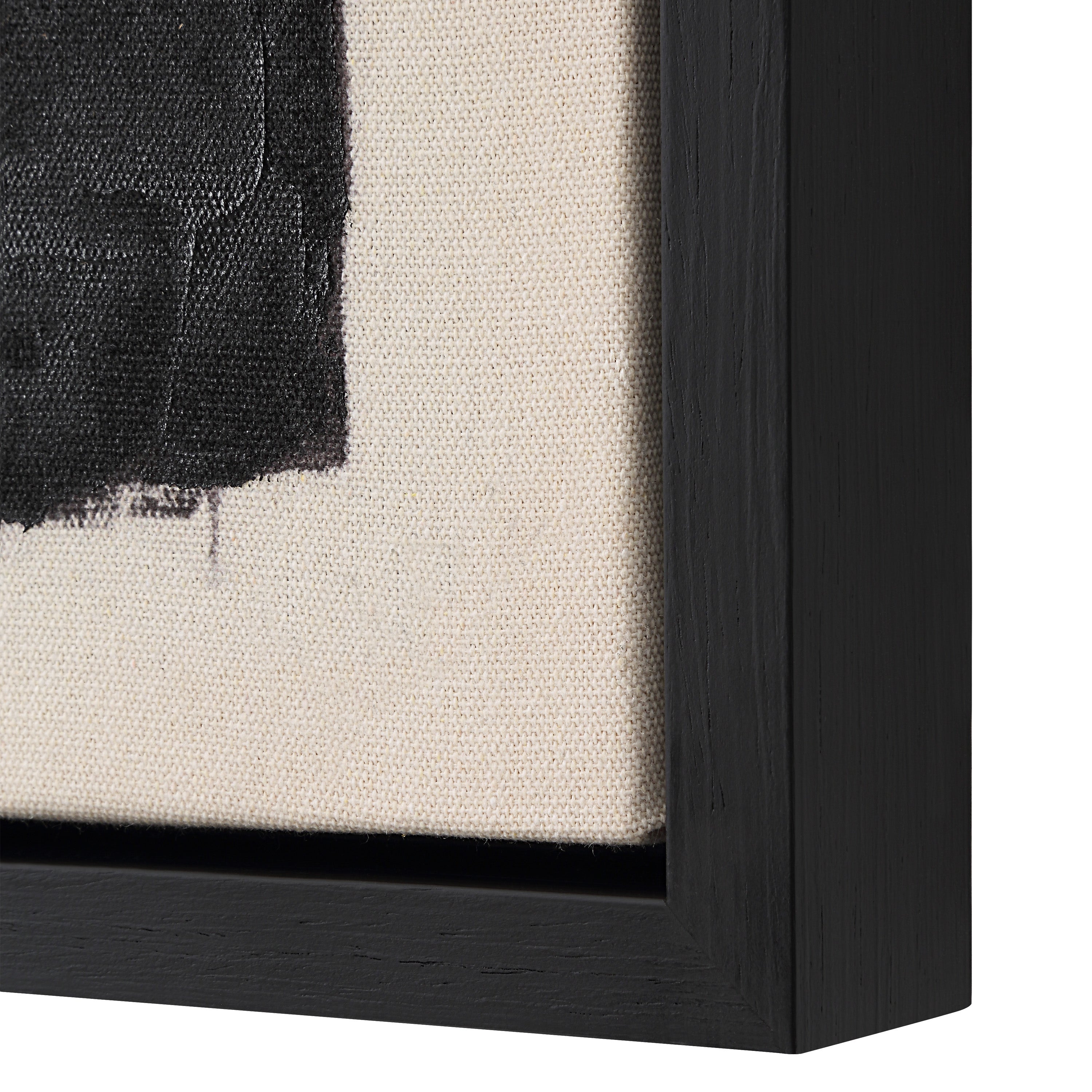 "Ecru & Ink" Framed Canvas Set ARTWORK - framed art Renwil