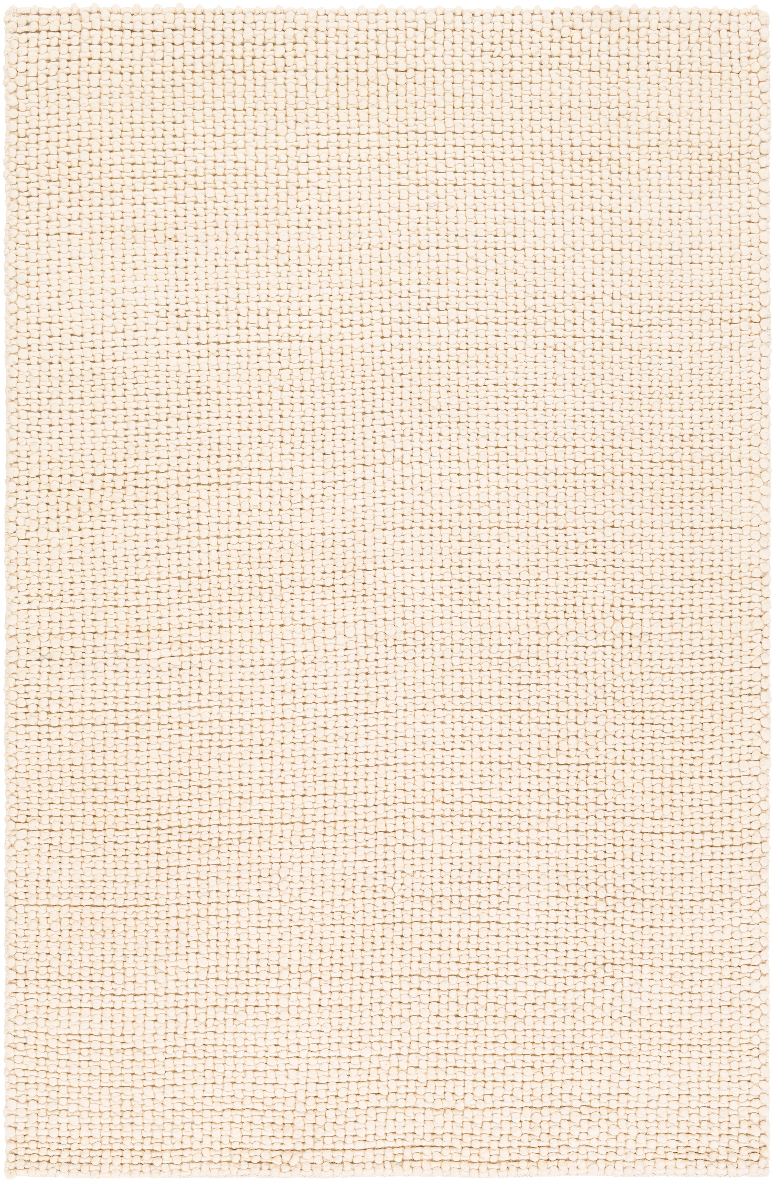 Lucy Ivory Handwoven Rug RUGS - wool Surya