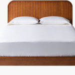 Madrid Wood Bed FURNITURE - wood bed Surya
