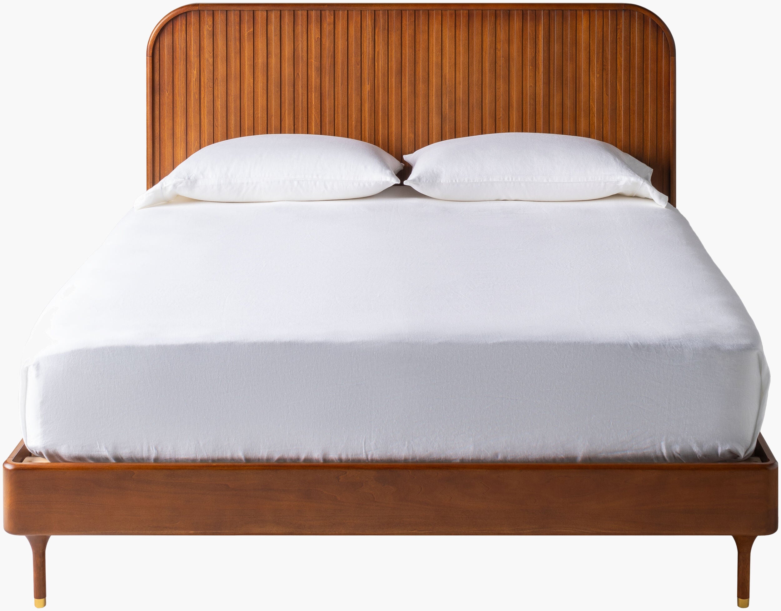 Madrid Wood Bed FURNITURE - wood bed Surya