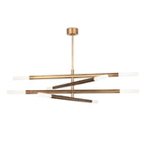 Wick Chandelier (Natural Brass) Chandelier Regina Andrew