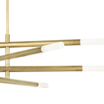 Wick Chandelier (Natural Brass) Chandelier Regina Andrew