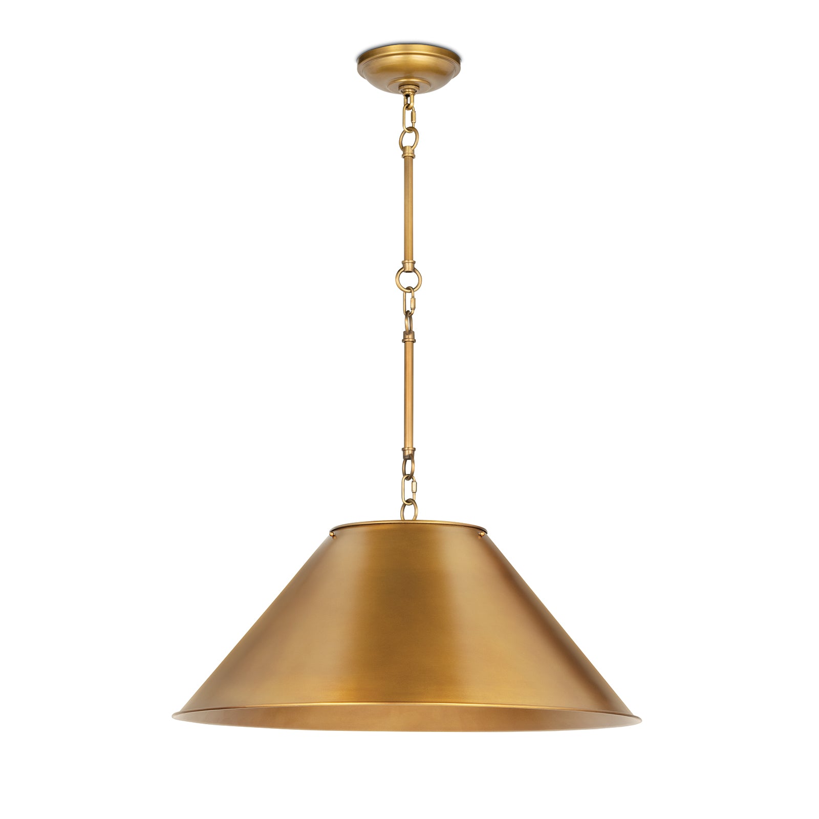 Reese Pendant (Natural Brass) Pendants Regina Andrew
