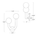 Happy Outdoor Sconce (Left) Wall Sconces Regina Andrew