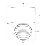 Canyon Ceramic Table Lamp Table Lamps Regina Andrew