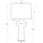 Sabina Ceramic Table Lamp Table Lamps Regina Andrew