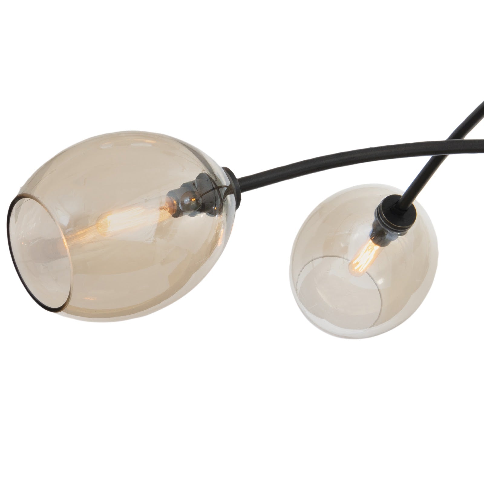 STORE FIXTURE - Artemis Chandelier (Oil Rubbed Bronze with Champagne Glass) LIGHTING - store fixture Regina Andrew