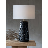 Kelvin Ceramic Table Lamp (Black) Table Lamps Regina Andrew
