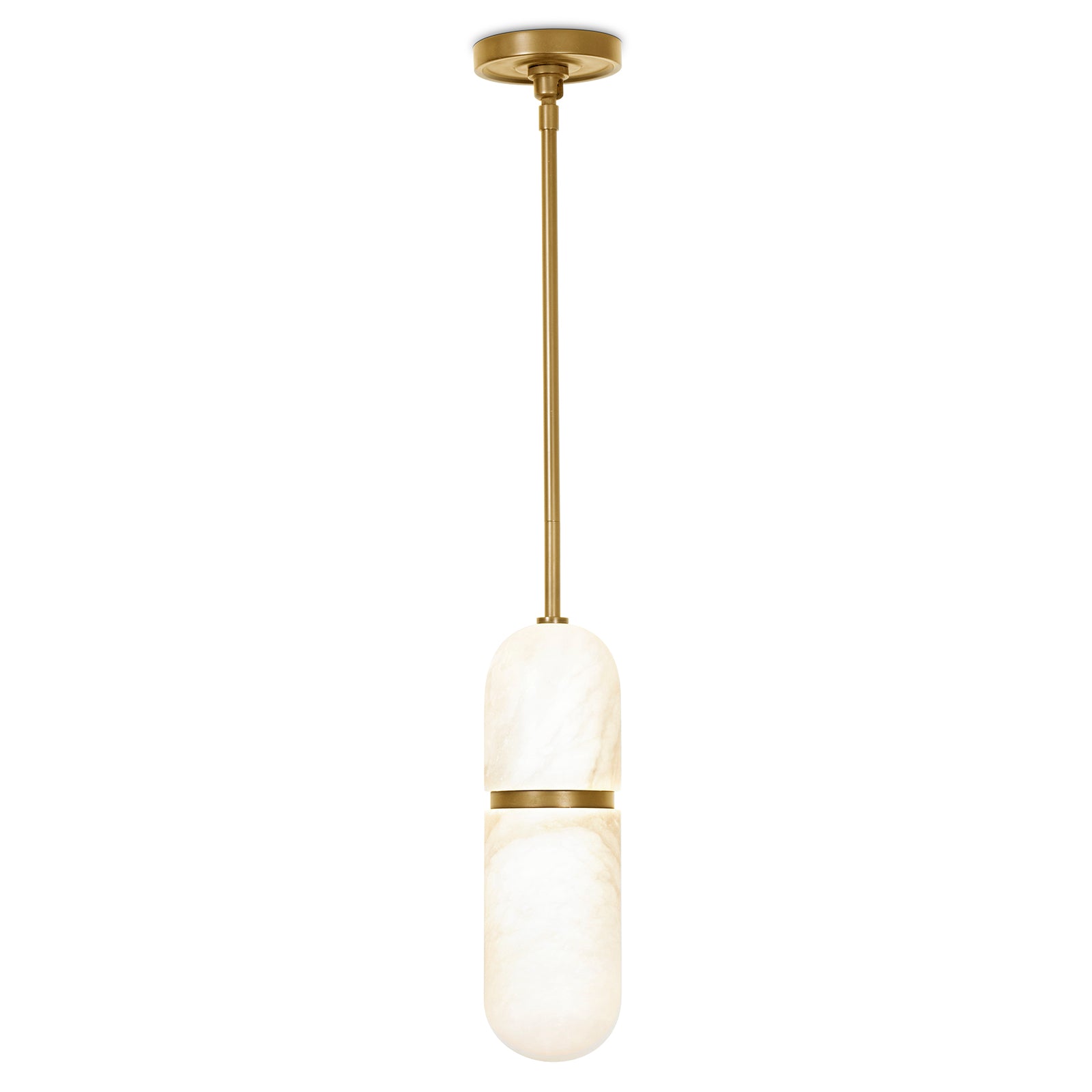 Salon Pendant (Natural Brass) Pendants Regina Andrew