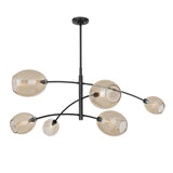 STORE FIXTURE - Artemis Chandelier (Oil Rubbed Bronze with Champagne Glass) LIGHTING - store fixture Regina Andrew