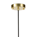 STORE FIXTURE - Hilton Pendant - Black/Brass LIGHTING - store fixture Regina Andrew