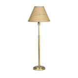 Polly Buffet Lamp (Natural Brass with Rattan Shade) Table Lamps Regina Andrew