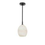 Artemis Pendant Single (Oil Rubbed Bronze with Alabaster Glass) Pendants Regina Andrew
