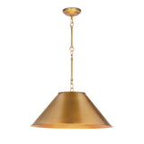 Reese Pendant (Natural Brass) Pendants Regina Andrew
