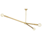 Talon Chandelier (Natural Brass) Chandelier Regina Andrew