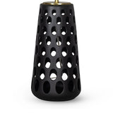 Kelvin Ceramic Table Lamp (Black) Table Lamps Regina Andrew