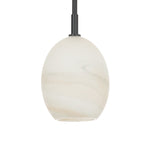 Artemis Pendant Single (Oil Rubbed Bronze with Alabaster Glass) Pendants Regina Andrew