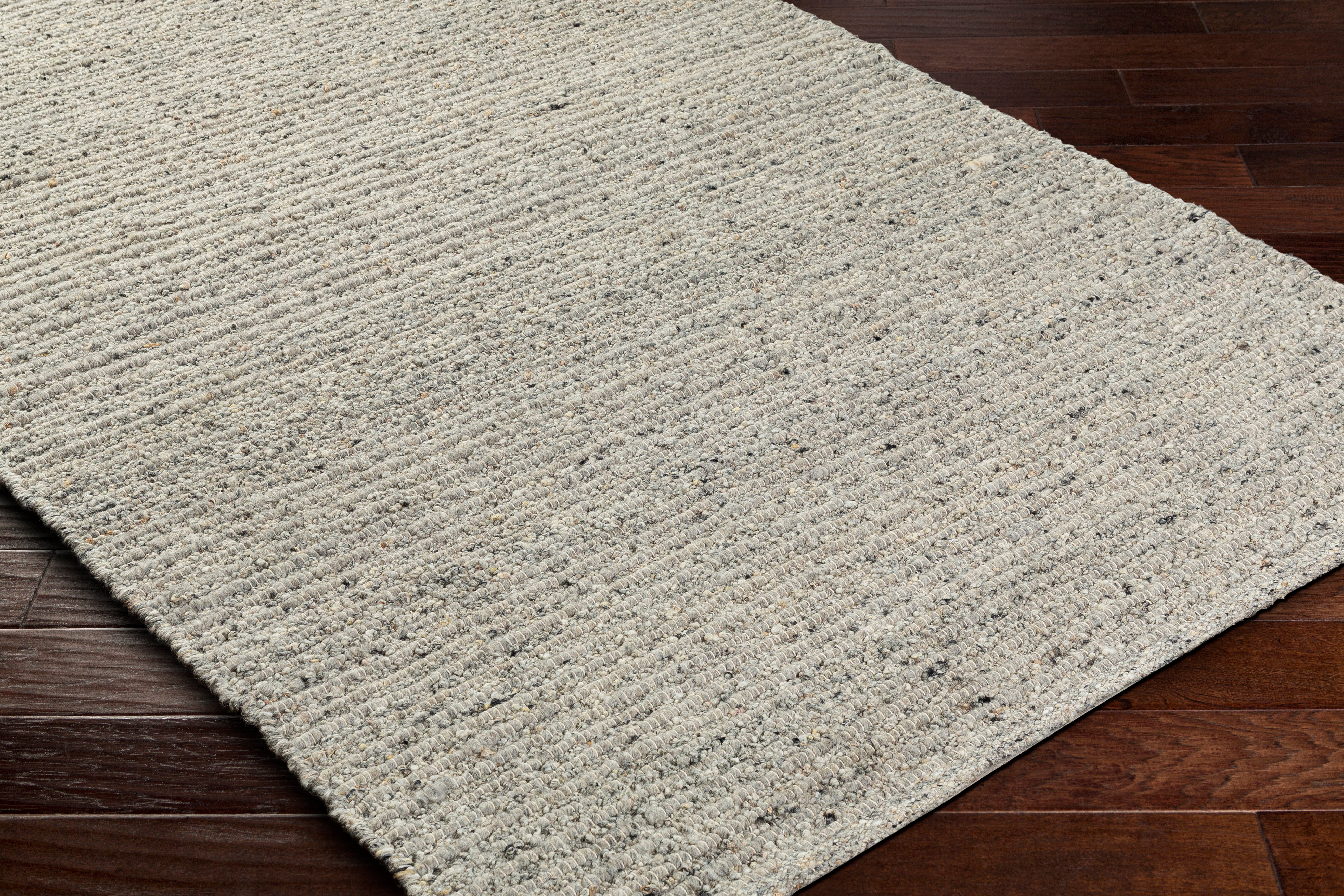 Maribel Slate Handwoven Rug RUGS - wool Surya