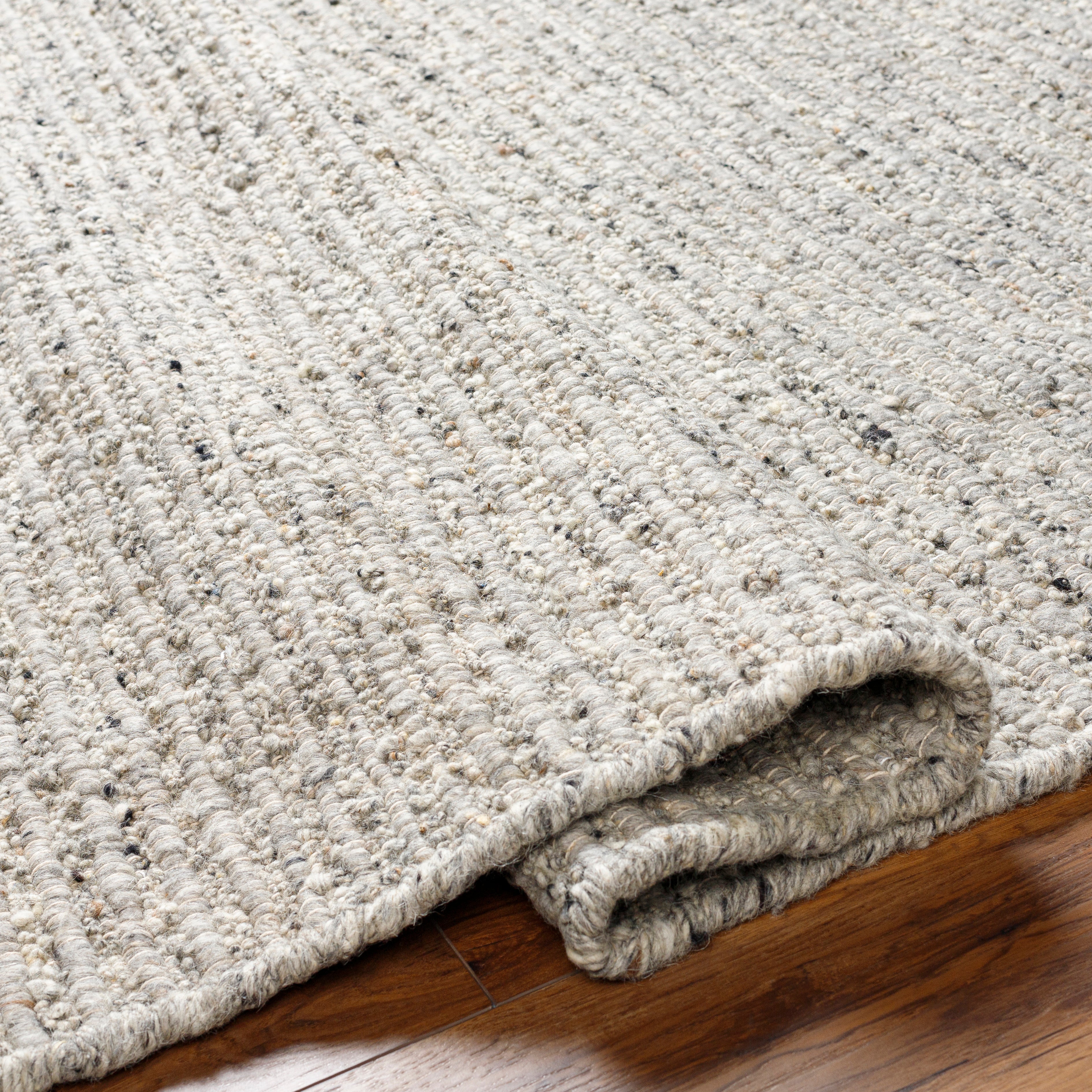 Maribel Slate Handwoven Rug RUGS - wool Surya