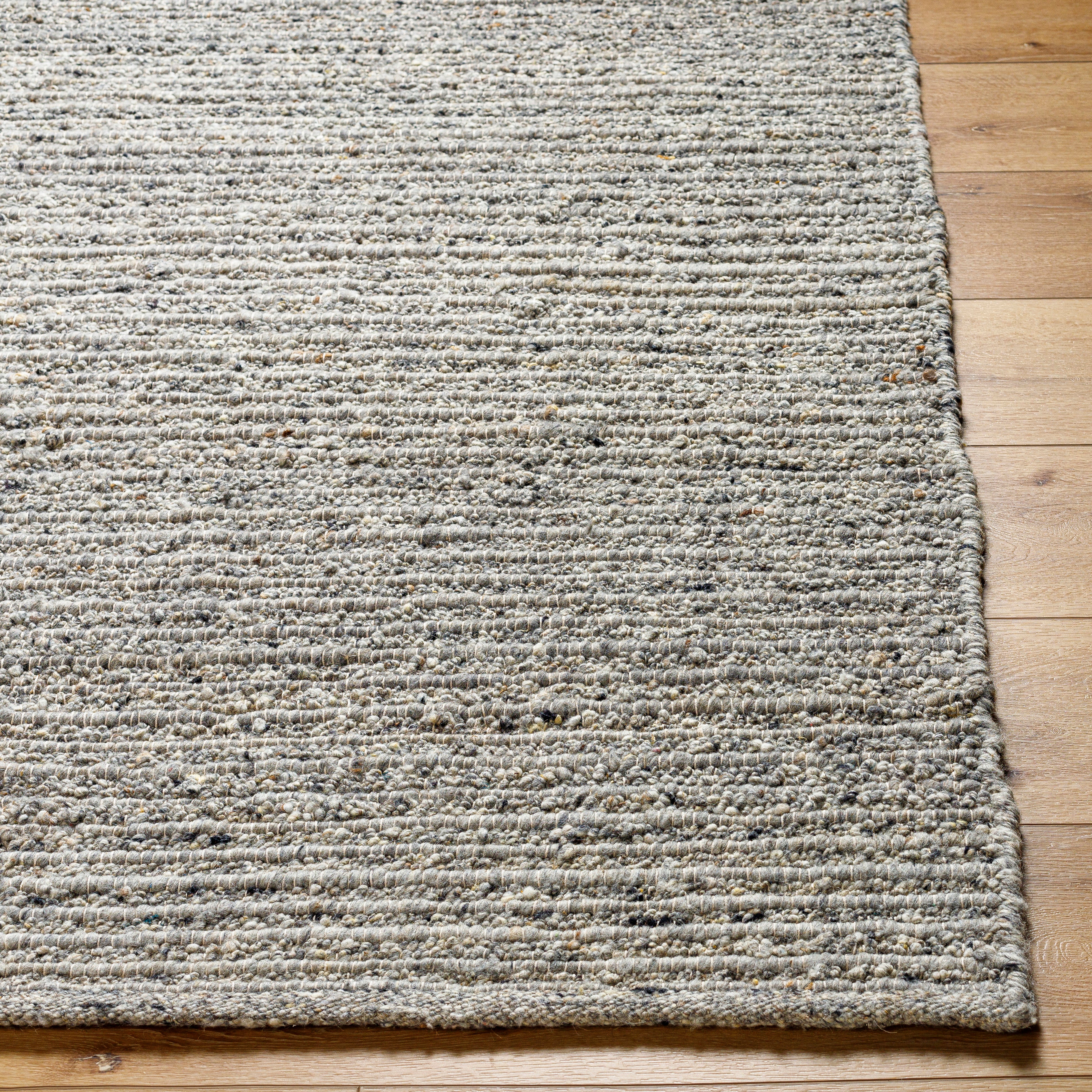 Maribel Slate Handwoven Rug RUGS - wool Surya