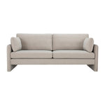 Nicolette 82" Sofa FURNITURE - sofa Surya Beige