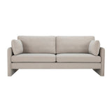 Nicolette 82" Sofa FURNITURE - sofa Surya Beige