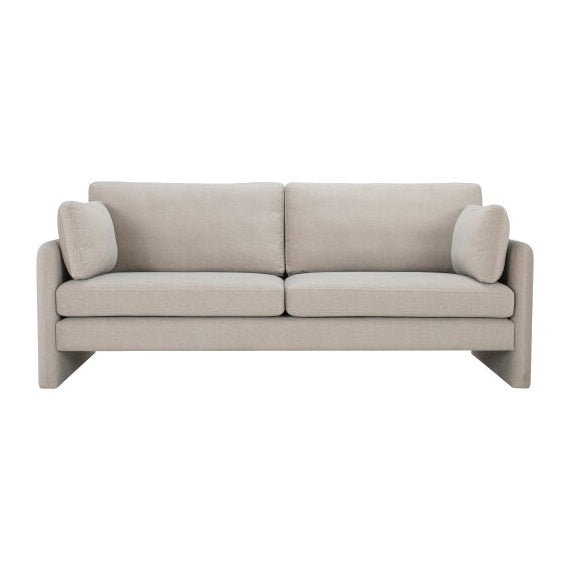 Nicolette 82" Sofa FURNITURE - sofa Surya Beige