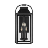 Wellsworth Large Lantern LIGHTING - outdoor fixture Visual Comfort Textured Black