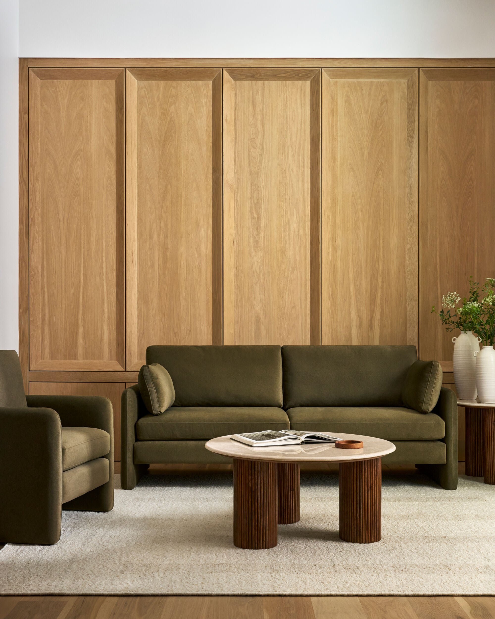 Nicolette 82" Sofa FURNITURE - sofa Surya