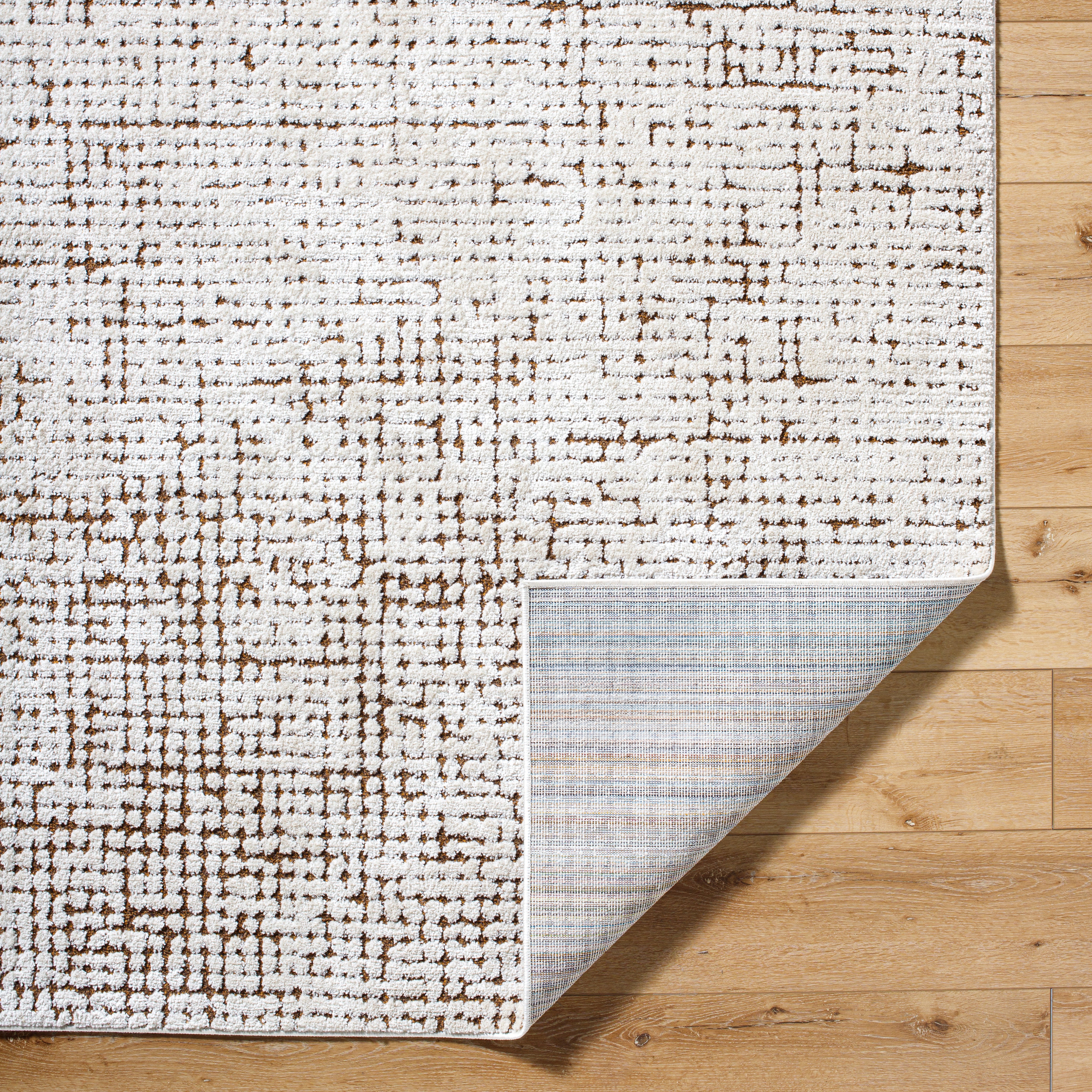 Cascade Mocha / Ivory Rug 0-RUGS - patterned Surya