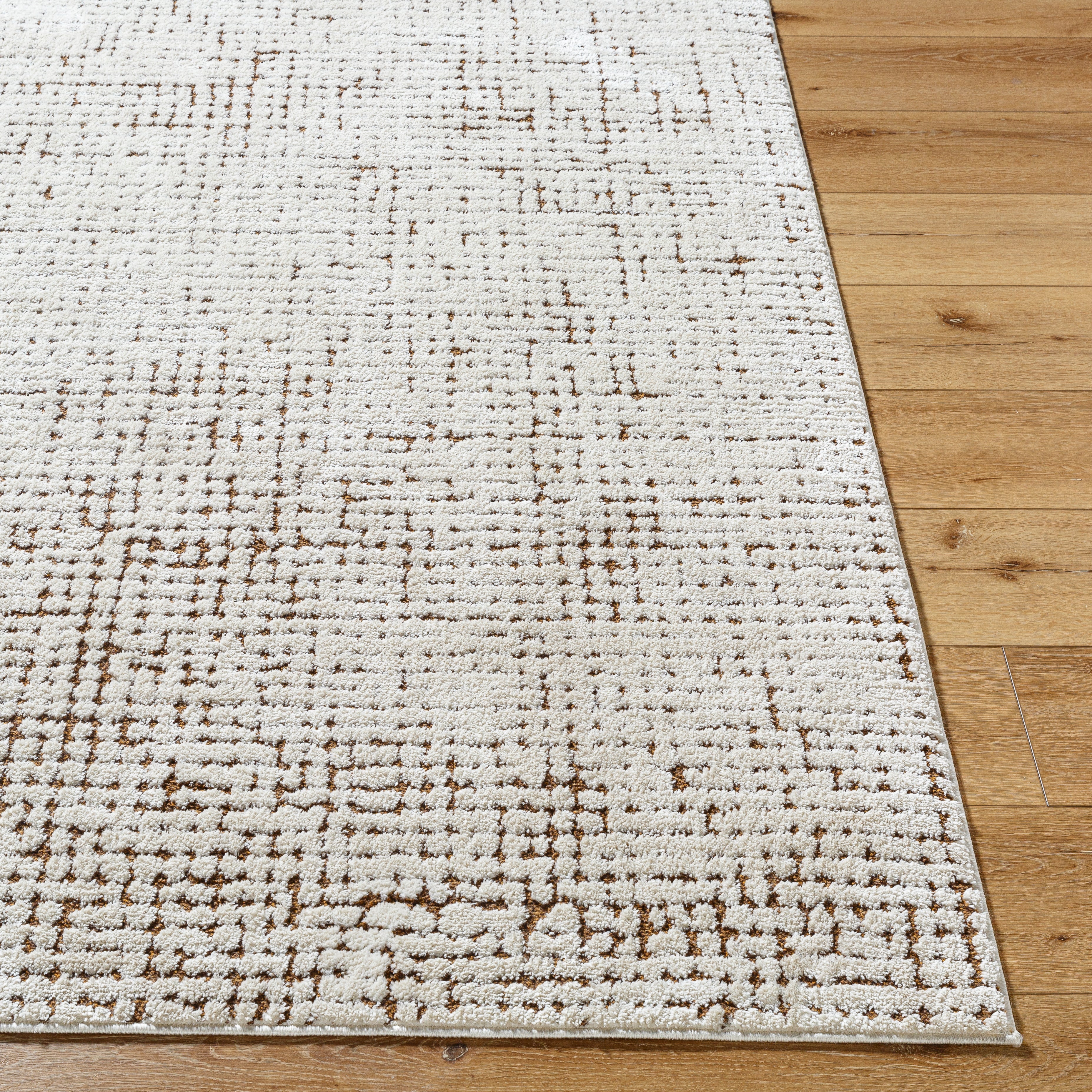 Cascade Mocha / Ivory Rug 0-RUGS - patterned Surya
