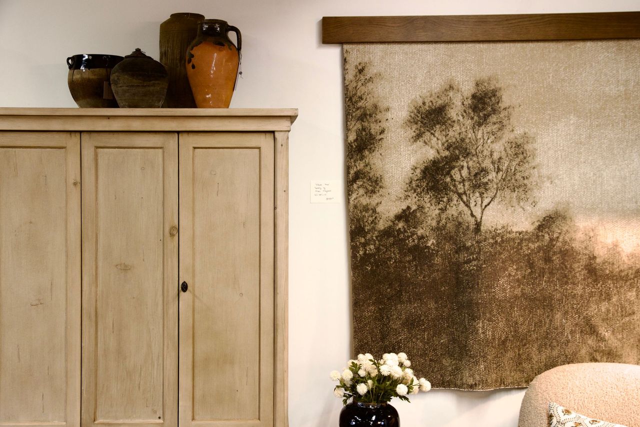 FLOOR MODEL - Brimley Wide Cabinet - Light Pine FURNITURE - floor model Four Hands