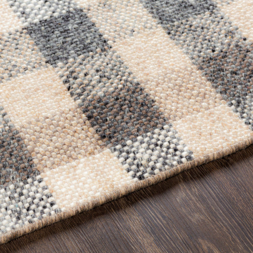 Reynolds Plaid Rug 0-patterned rugs Surya