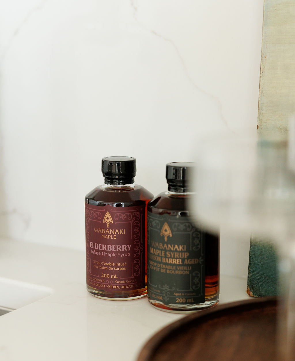 Wabanaki Elderberry Infused Maple Syrup maple syrup Wabanaki Maple
