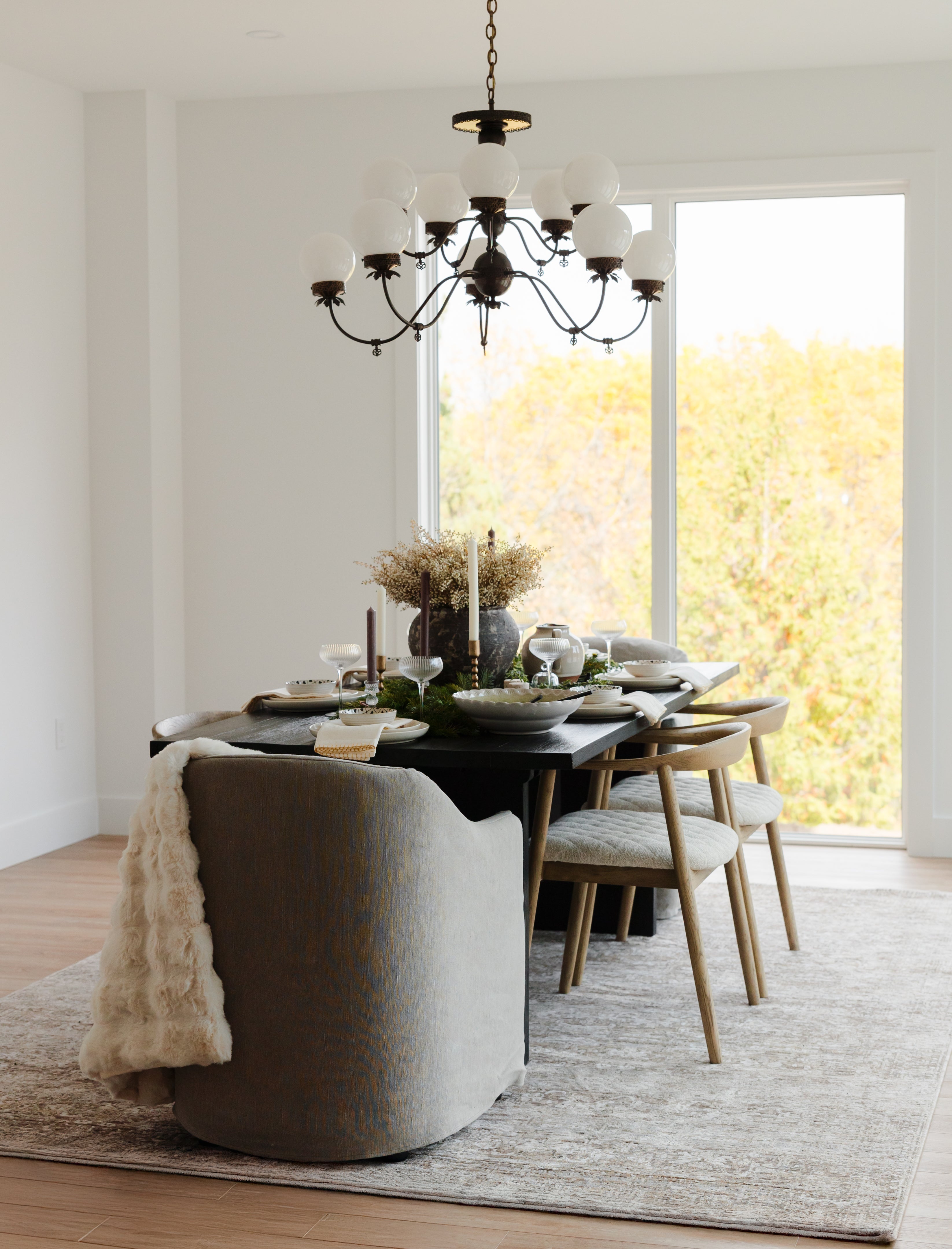Cove Dining Chair With Casters 10 - a - FURNITURE - dining chair Four Hands