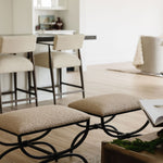 Hesperia Small Bench 6 - FURNITURE - ottoman Uttermost