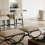 Hesperia Small Bench 6 - FURNITURE - ottoman Uttermost