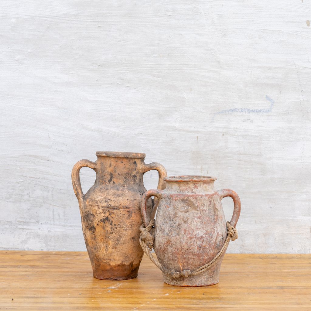 Tito Turkish Vintage Pot with Handles 0-VINTAGE-pot Hauer Market