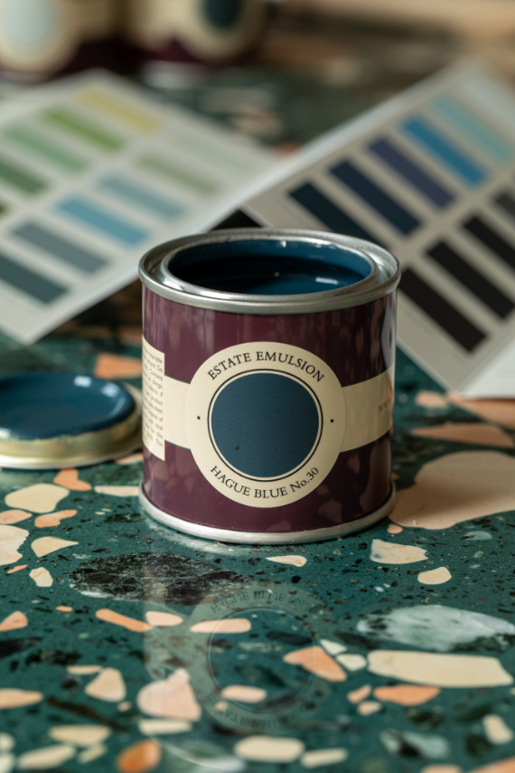 OVERSTOCK PAINT - Farrow & Ball Hague Blue No. 30 PAINT - in store Farrow & Ball