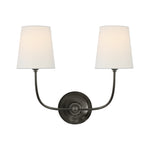 Vendome Double Sconce LIGHTING - sconce Visual Comfort Bronze