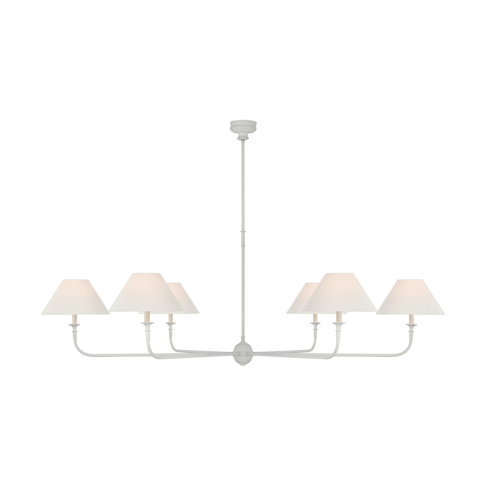 Piaf Oversized Chandelier LIGHTING - chandelier Visual Comfort Plaster White